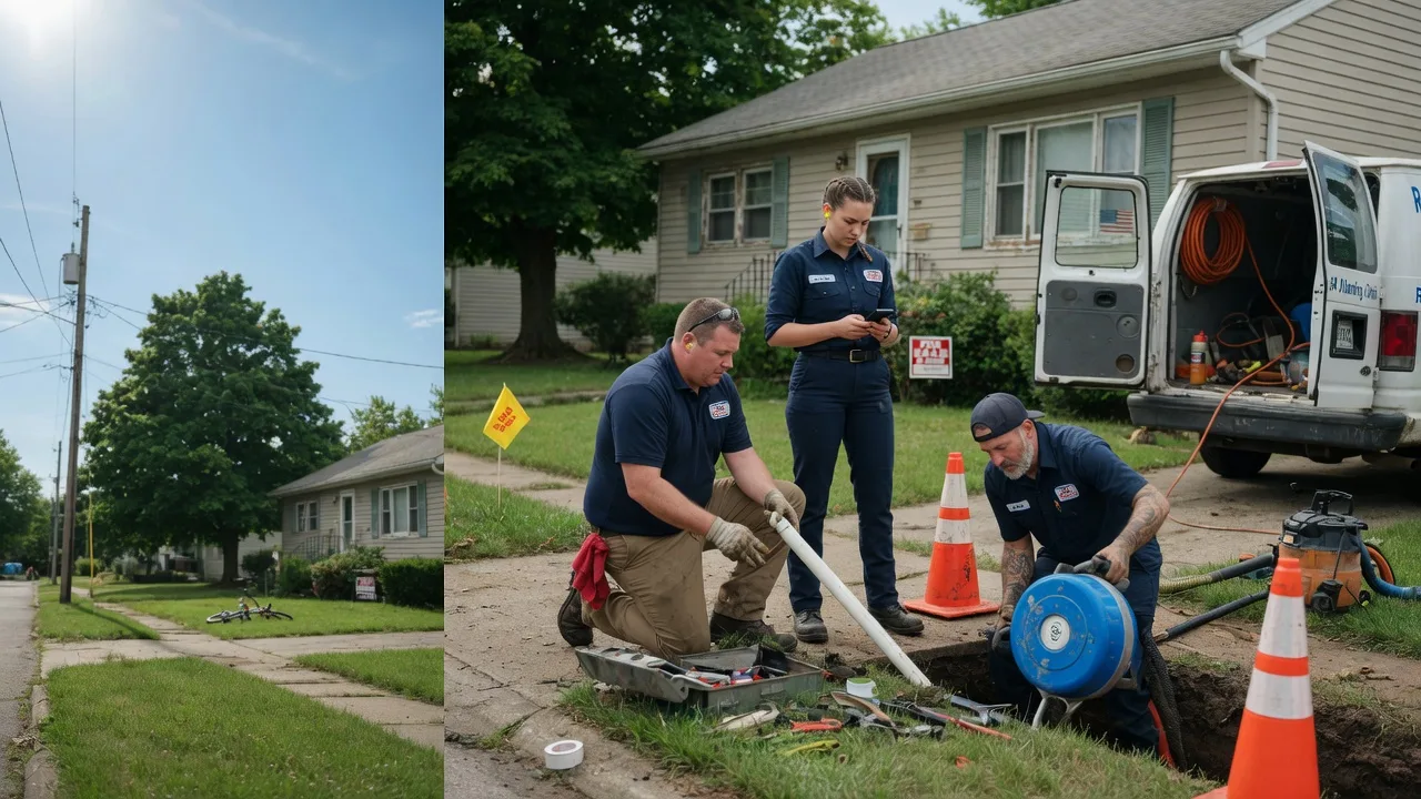 Sewer Line Repair in North Street, MI near me